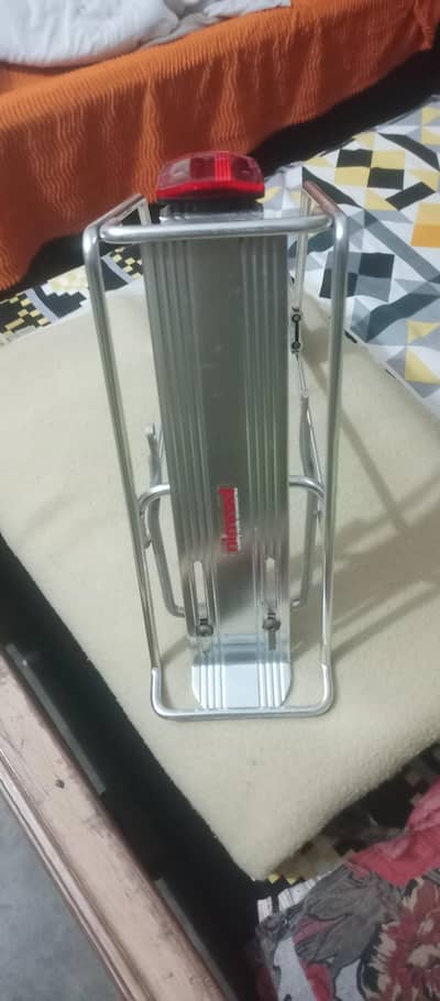 imported bike back rack and seat tube