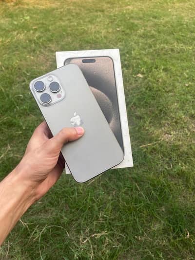 iphone 15 pro max factory unlocked with box and orgnal cabel