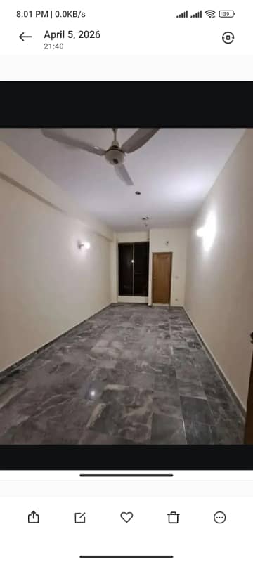 1 Bed studio unfurnish Apartment available for monthly rent in Islamabad E11 2