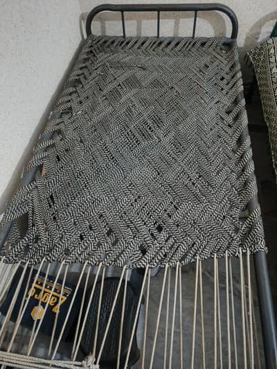 iron Punjab style full  size charpai