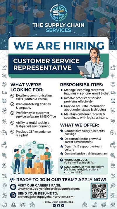 Customer Service Representative [ female ]