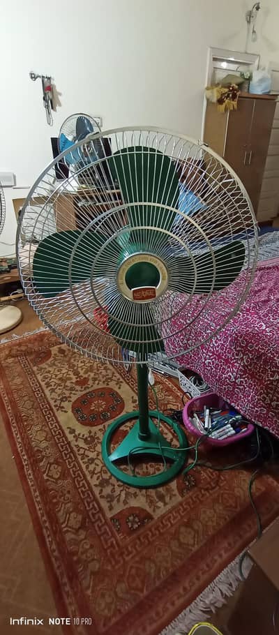 1985 S Mohd Din Pedestal Fan vintage