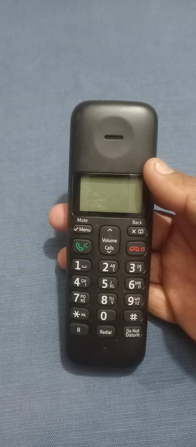 telephone and cordless and phone base