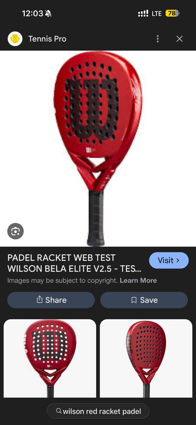 Padel racket 1