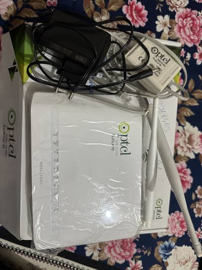 Ptcl modem router VDSL2 300Mbps speed