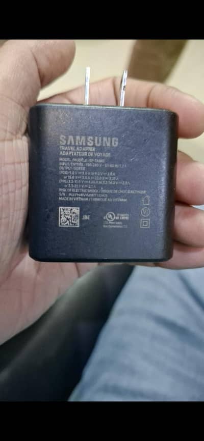 SAMSUNG 45-W ORIGINAL CHARGER (FULL GAURANTEE)