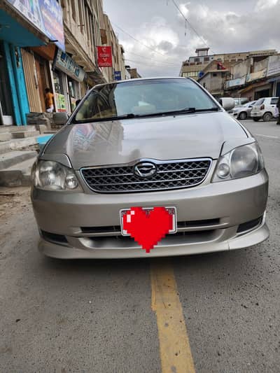 2000 model X corolla  goldn  new tayer rim