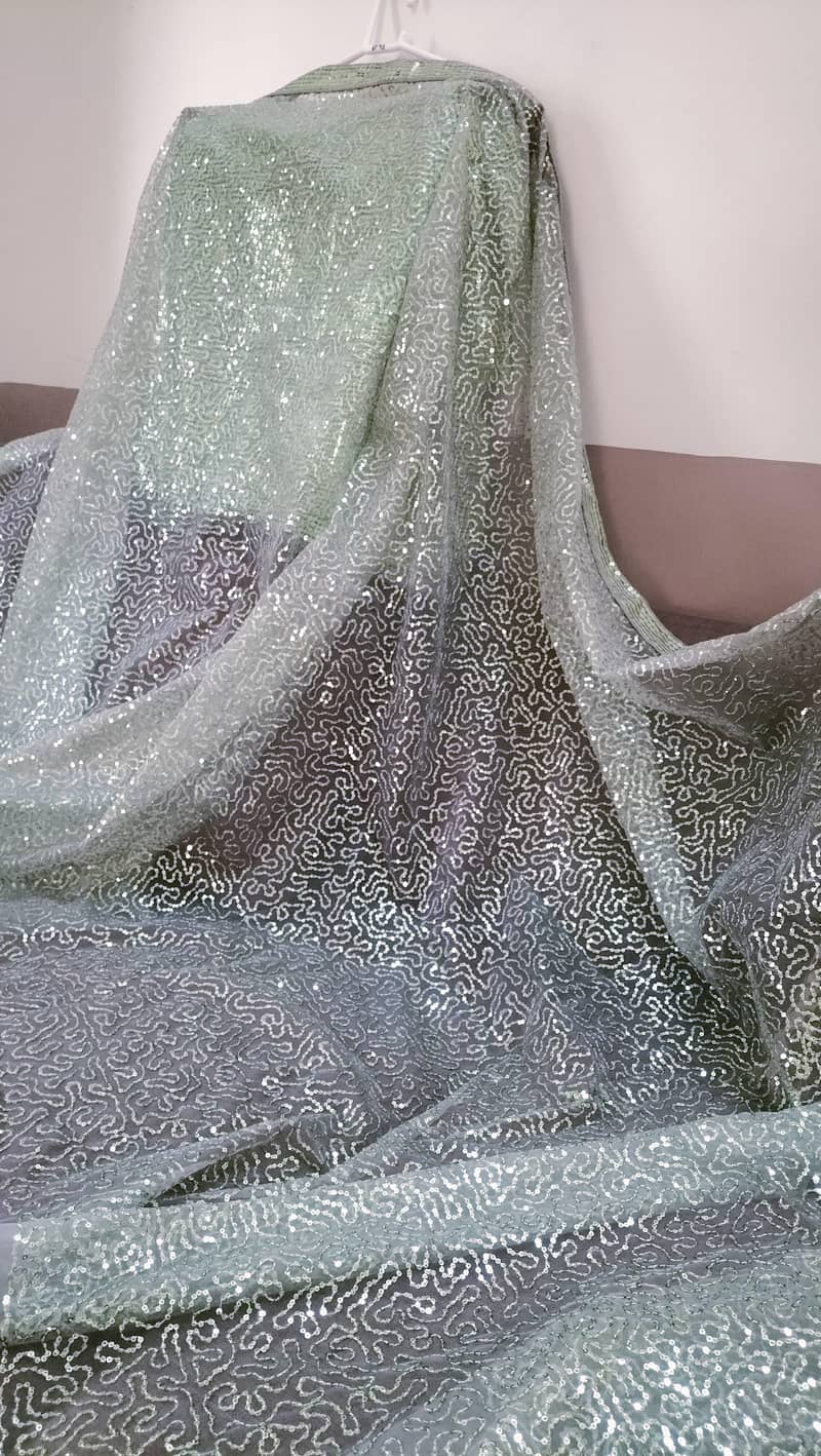 Luxury brand lawn & Organza Unstitched suits for sale in Lahore 0