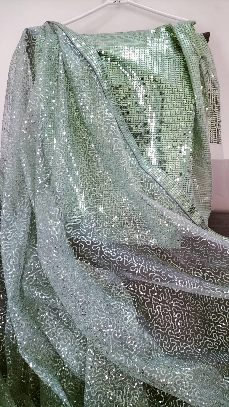 Luxury brand lawn & Organza Unstitched suits for sale in Lahore 5