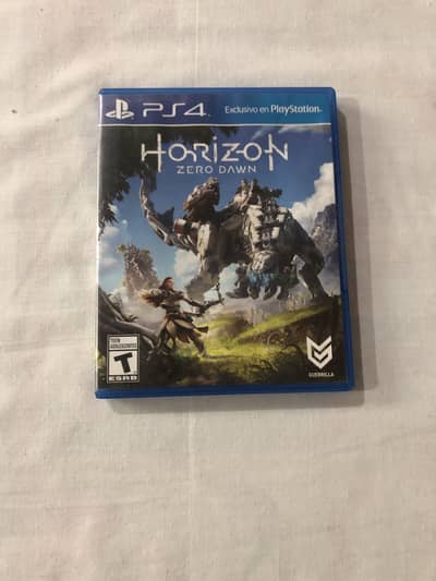 ps4 game horizon zero dawn