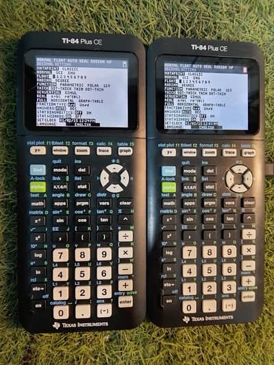 TEXAS INSTRUMENTS TI-84 83 PLUS CE C SILVER EDITION GRAPHIC CALCULATOR
