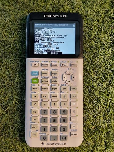 Texas instruments ti-84 83 plus ce c silver edition graphic calculator