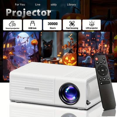 LED Smart Mini Projector HD Results 40 inches Screen size