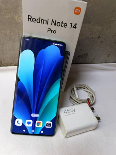Xiaomi Note 14 pro 8+8/256 with complete accessories