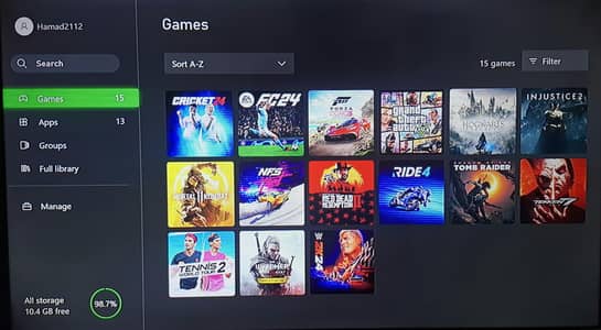 Xbox One S 1TB Edition - 15 Top Games Installed