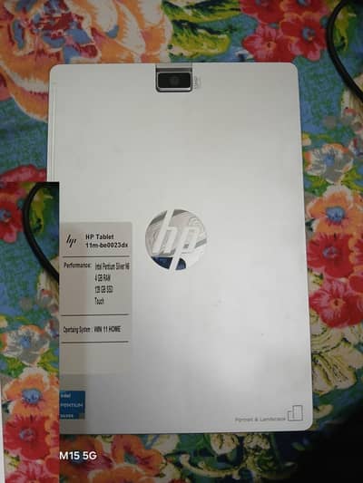 HP window Tablet Ram 4GB, Storeg 128 GB,Metal body with stand &charger