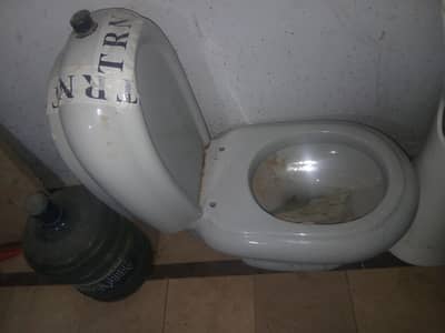 This toilet is abandoned for 2 years