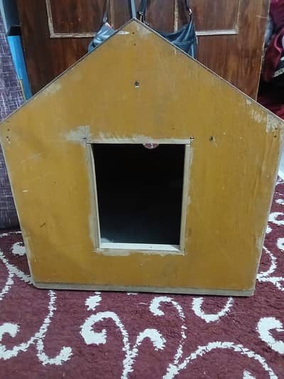 Wooden house for cat/dog