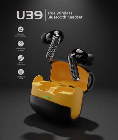 U39 Wireless Bluetooth Headset | TWS Earbuds | High Quality Sound