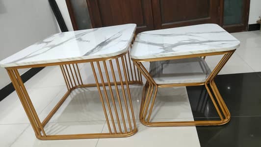 Table set - marble table with compact design- bht kam space laity hei