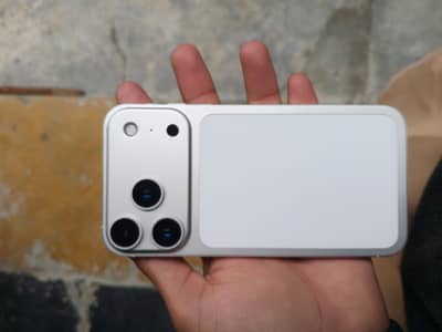 Xr converted 17 pro silver titanium