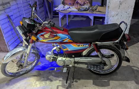 Honda CD 70 Converted to 2026 model