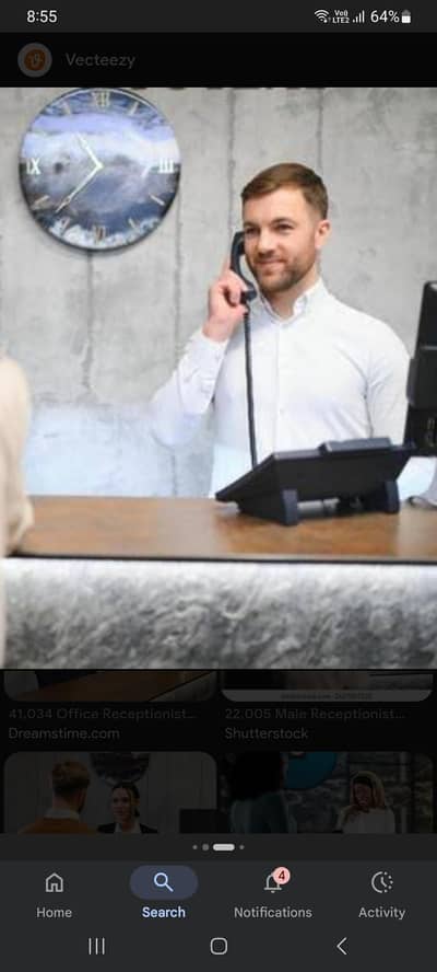 " RECEPTIONIST FRONT DESK " NEEDED AT HIGH PROFILE EVENING ACADEMY