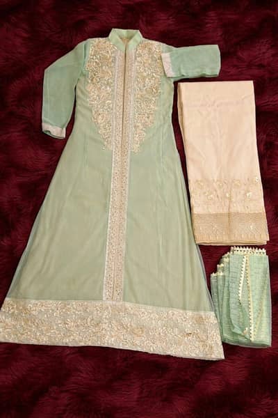 Beautiful 3 PC embroidered outfit