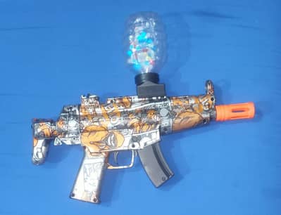 toy gun water balls fire with smokes charging gun new condition