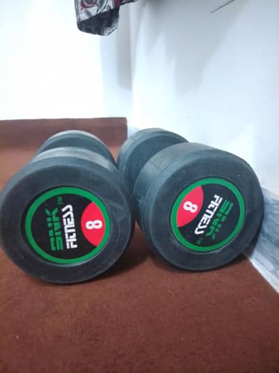 8kg dumbbells