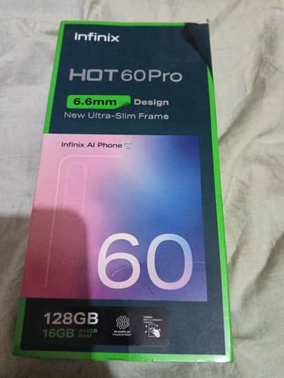 infinix hot 60=pro.  16+128gb