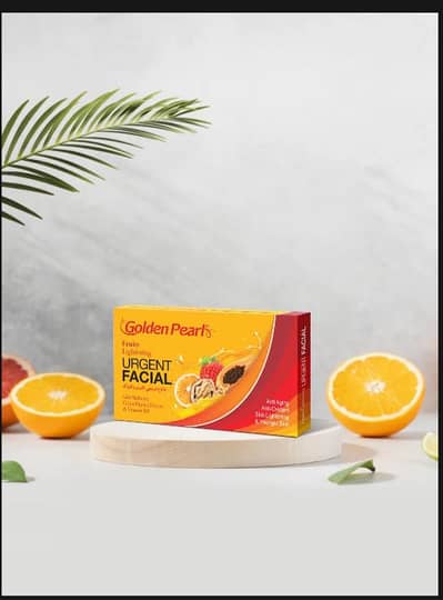 Golden pearl fruity lightning urgent facial care