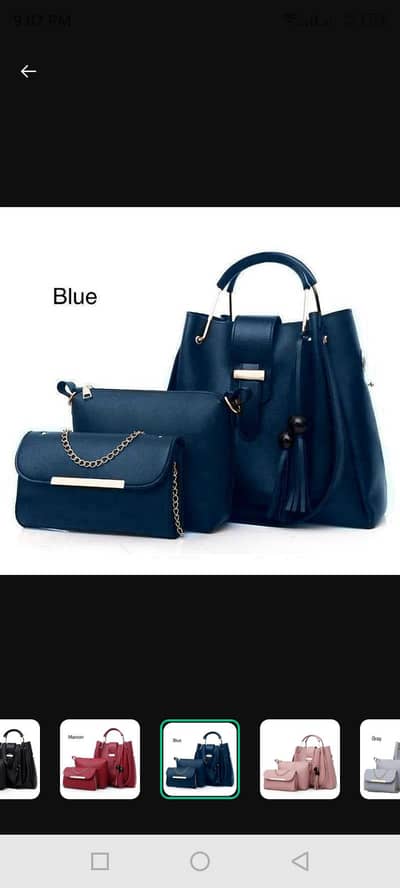 women's bags  3 pices