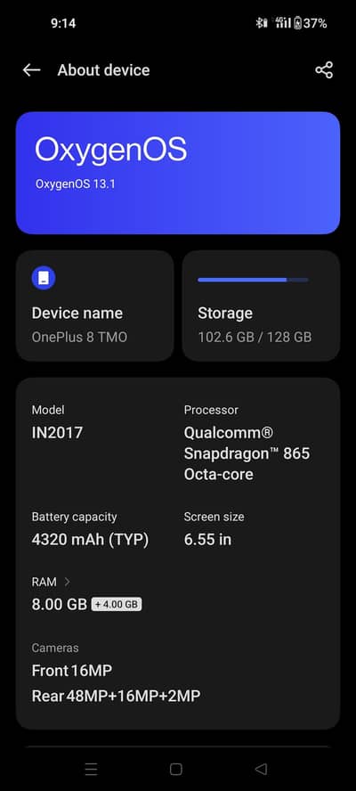 update ki wajah se Lene I hai OnePlus 8 5G