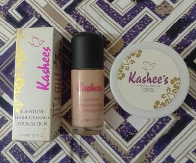 kashees 2 in 1 foundation lose powder pack