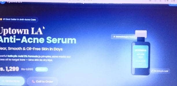 Clear Skin Formula: Uptown LA Anti-Acne Serum (New