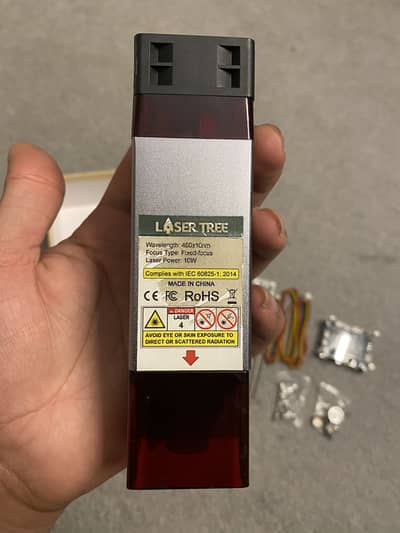 LASER TREE 80W Laser Head with Air Assist – CNC Engraving/Cutting