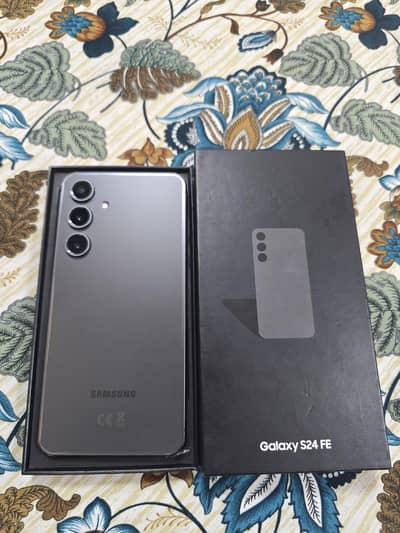 Sumsung s24fe None Pta sim time available 8 /128 Gb Box Cable