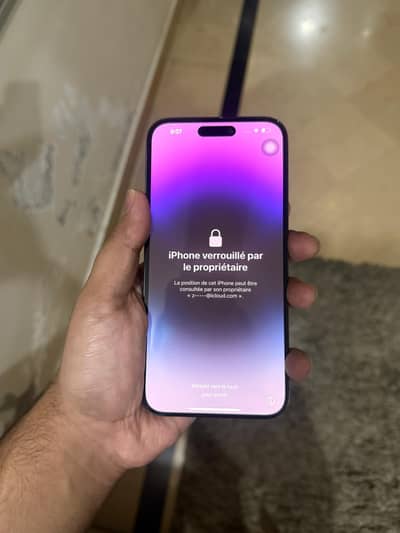 I phone 14 Pro max Icloud lock