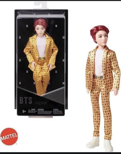 BTS Boys K-POP Jung Kook Idol action Figure doll