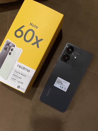 Realme note 60x