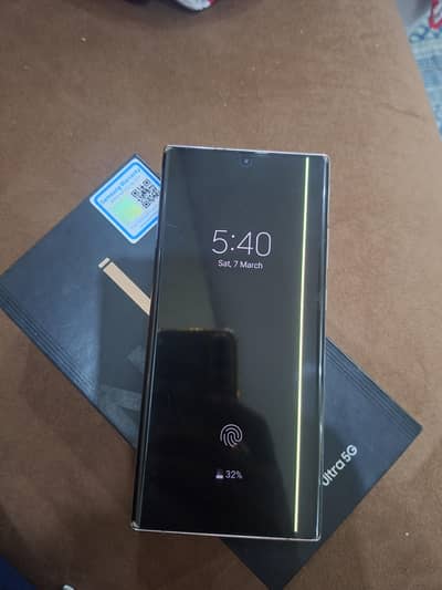 Samsung note 20ultra 12gb 256gb pta approved