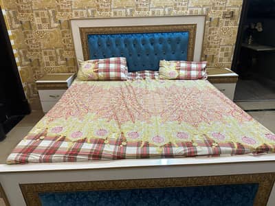 New Bed with Dressing table