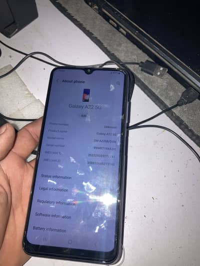 Samsung a22 5g side finger ha