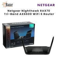 NETGEAR RAX120 AX6000 WIFI 6 DUAL BAND ROUTER