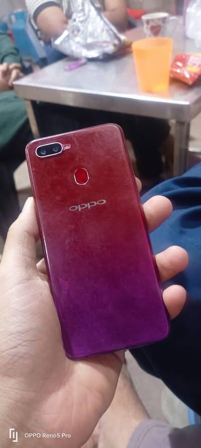 Oppo F9 4/64 Panal Change With Box
