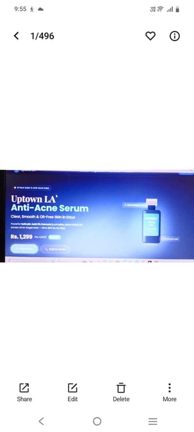 Clear Skin Formula: Uptown LA Anti-Acne Serum (New