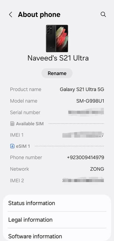 Samsung Galaxy S21ULTRA