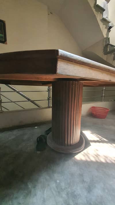 pure wood dining table