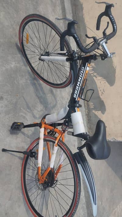 Guinness Foldable Mountain Bike - 26 Inch - Excellent Condition